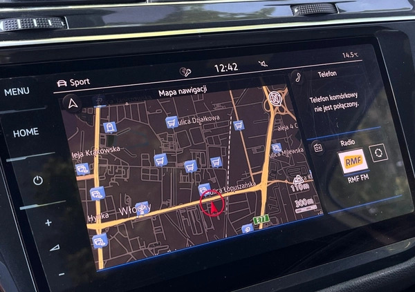 Volkswagen Tiguan Allspace cena 99900 przebieg: 247153, rok produkcji 2018 z Wąchock małe 781
